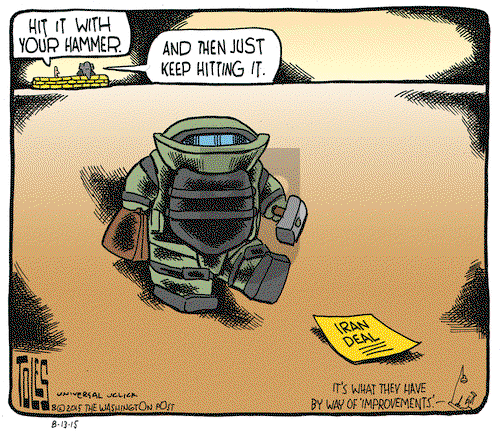 Tom Toles on Thursday August 13, 2015 Comic Strip