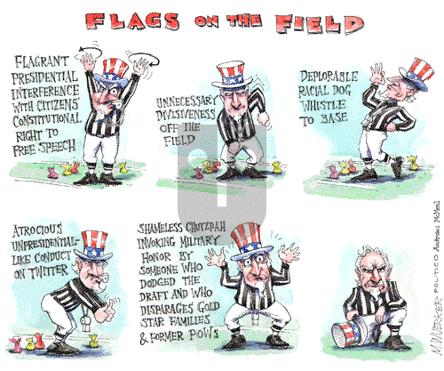 Matt Wuerker on Monday September 25, 2017 Comic Strip