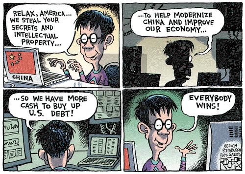 Rob Rogers on Friday May 23, 2014 Comic Strip
