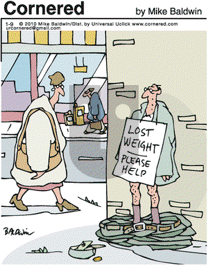 Cornered on Saturday January 9, 2010 Comic Strip