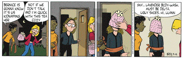 Luann on Monday September 15, 2003 Comic Strip