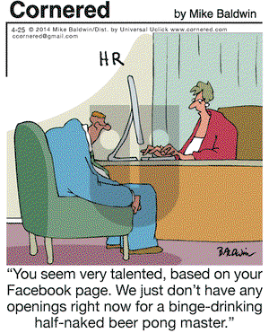 Cornered on Friday April 25, 2014 Comic Strip