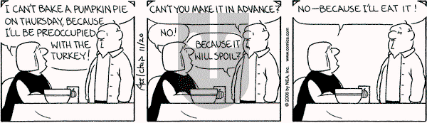 The Born Loser on Monday November 20, 2006 Comic Strip