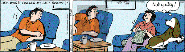 Fred Basset on Monday July 6, 2015 Comic Strip