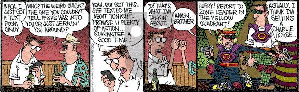 Monty on Saturday June 9, 2012 Comic Strip