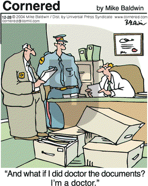 Cornered on Tuesday December 28, 2004 Comic Strip