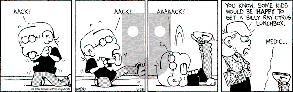 FoxTrot on Friday August 28, 1992 Comic Strip