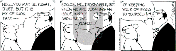 The Born Loser on Thursday July 12, 2001 Comic Strip