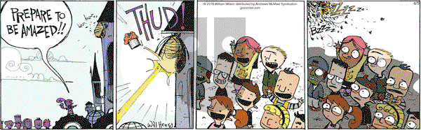 Wallace the Brave on Thursday April 5, 2018 Comic Strip