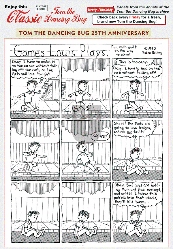Tom the Dancing Bug on Thursday July 16, 2015 Comic Strip