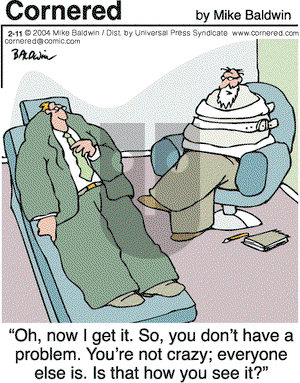 Cornered on Wednesday February 11, 2004 Comic Strip