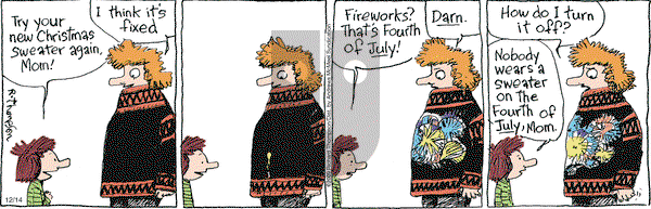Cul de Sac on Saturday December 14, 2019 Comic Strip