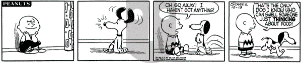 Peanuts on Thursday December 13, 1956 Comic Strip