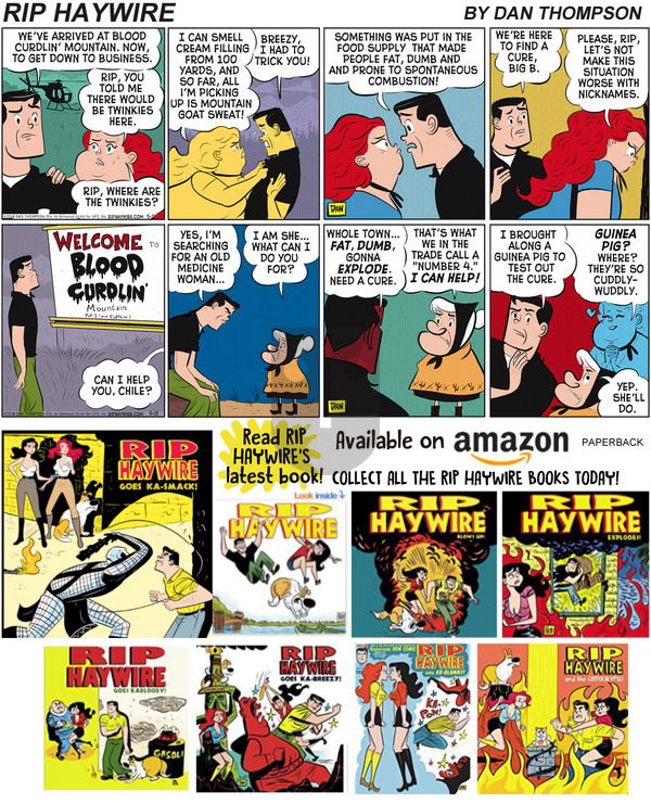 Rip Haywire - Sunday April 14, 2019 Comic Strip