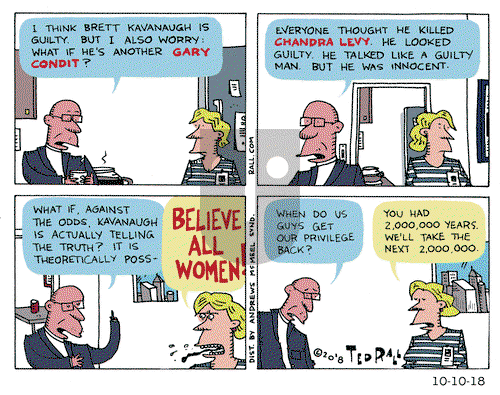 Ted Rall on Wednesday October 10, 2018 Comic Strip
