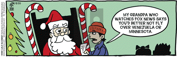 La Cucaracha on Saturday December 20, 2025 Comic Strip
