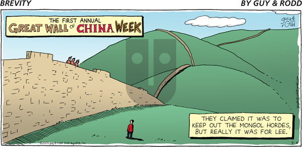 Brevity on Sunday July 3, 2005 Comic Strip