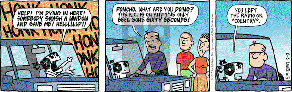 Pooch Cafe - Friday February 9, 2024 Comic Strip