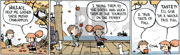 Wallace the Brave on Friday September 16, 2016 Comic Strip