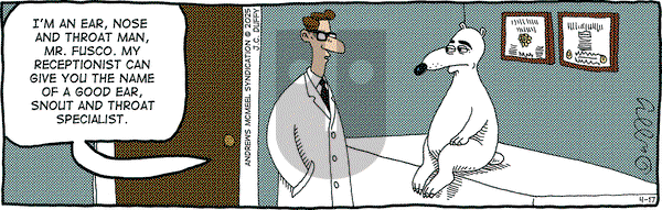 The Fusco Brothers on Thursday April 17, 2025 Comic Strip
