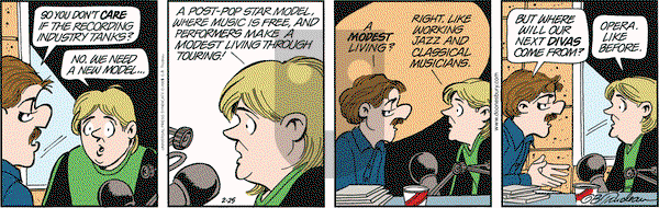 Doonesbury - Friday February 25, 2005 Comic Strip
