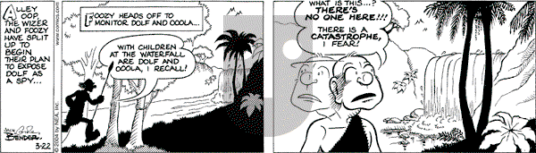 Alley Oop on Monday March 22, 2004 Comic Strip