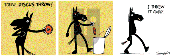 Dark Side of the Horse on Sunday April 29, 2018 Comic Strip