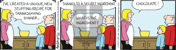 The Born Loser on Wednesday November 25, 2015 Comic Strip