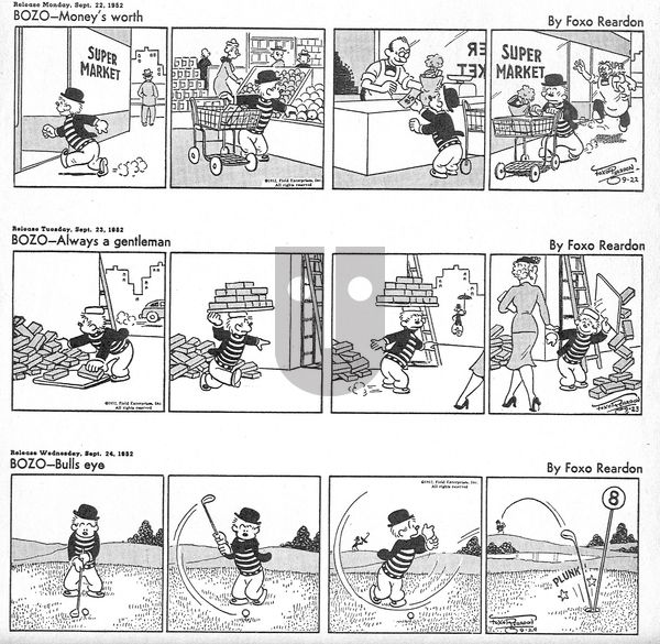 Bozo on Tuesday April 22, 2025 Comic Strip