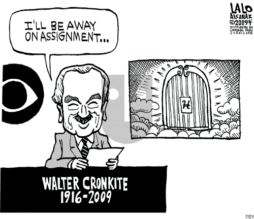 Lalo Alcaraz on Tuesday July 21, 2009 Comic Strip