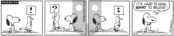 Peanuts on Friday September 4, 1964 Comic Strip
