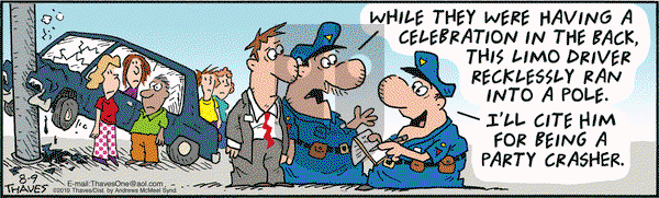 Frank and Ernest on Friday August 9, 2019 Comic Strip