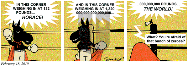 Dark Side of the Horse on Saturday March 26, 2011 Comic Strip