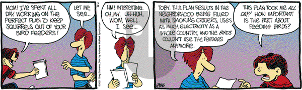 The Buckets on Saturday March 13, 2021 Comic Strip