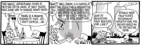 Monty on Friday May 12, 2006 Comic Strip