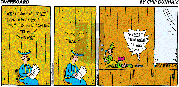 Overboard - Sunday September 13, 1998 Comic Strip