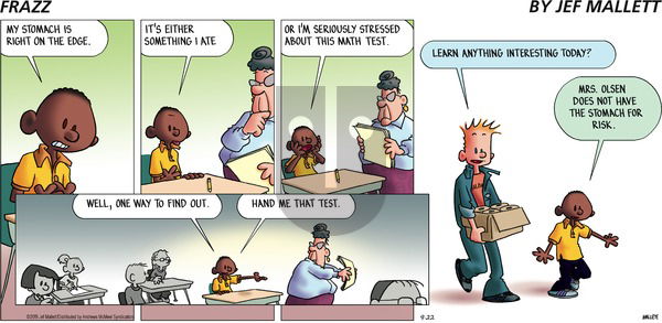 Frazz on Sunday September 22, 2019 Comic Strip