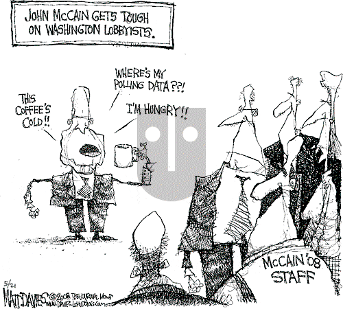 Matt Davies on Wednesday May 21, 2008 Comic Strip