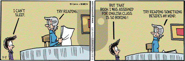 Grand Avenue on Thursday November 12, 2015 Comic Strip