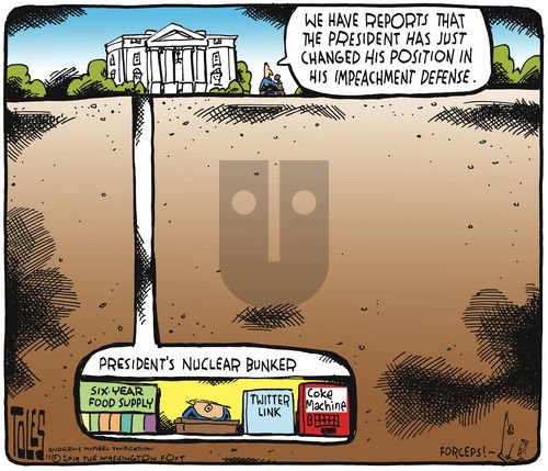 Tom Toles on Sunday November 3, 2019 Comic Strip