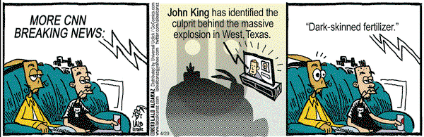 La Cucaracha on Monday April 29, 2013 Comic Strip