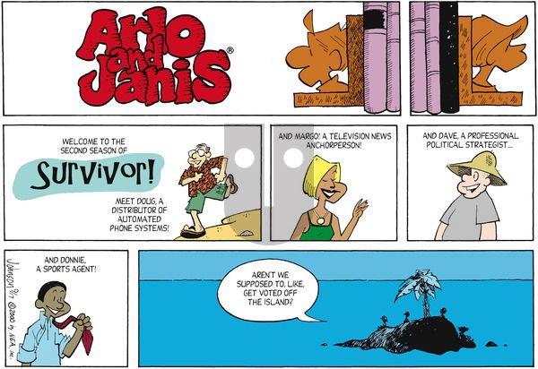 Arlo and Janis on Sunday September 17, 2000 Comic Strip