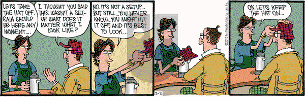 Monty on Tuesday February 2, 2010 Comic Strip