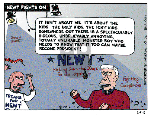 Ted Rall on Friday March 9, 2012 Comic Strip