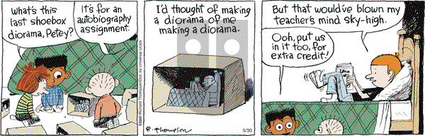 Cul de Sac on Friday May 30, 2014 Comic Strip