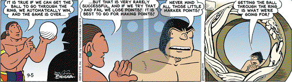 Alley Oop on Wednesday September 5, 2012 Comic Strip
