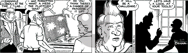 Alley Oop on Monday November 18, 2002 Comic Strip