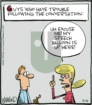 Reality Check on Saturday November 16, 2019 Comic Strip