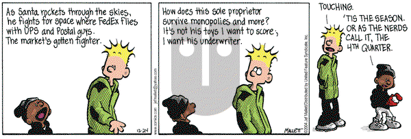 Frazz on Friday December 24, 2004 Comic Strip