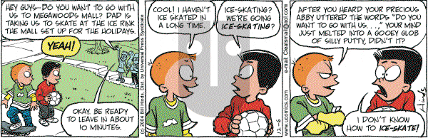 Cleats - Monday December 6, 2004 Comic Strip
